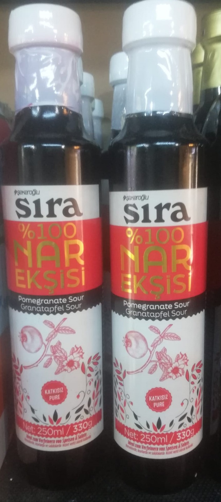 Sıra %100 Nar Ekşisi 330 g/250 ml